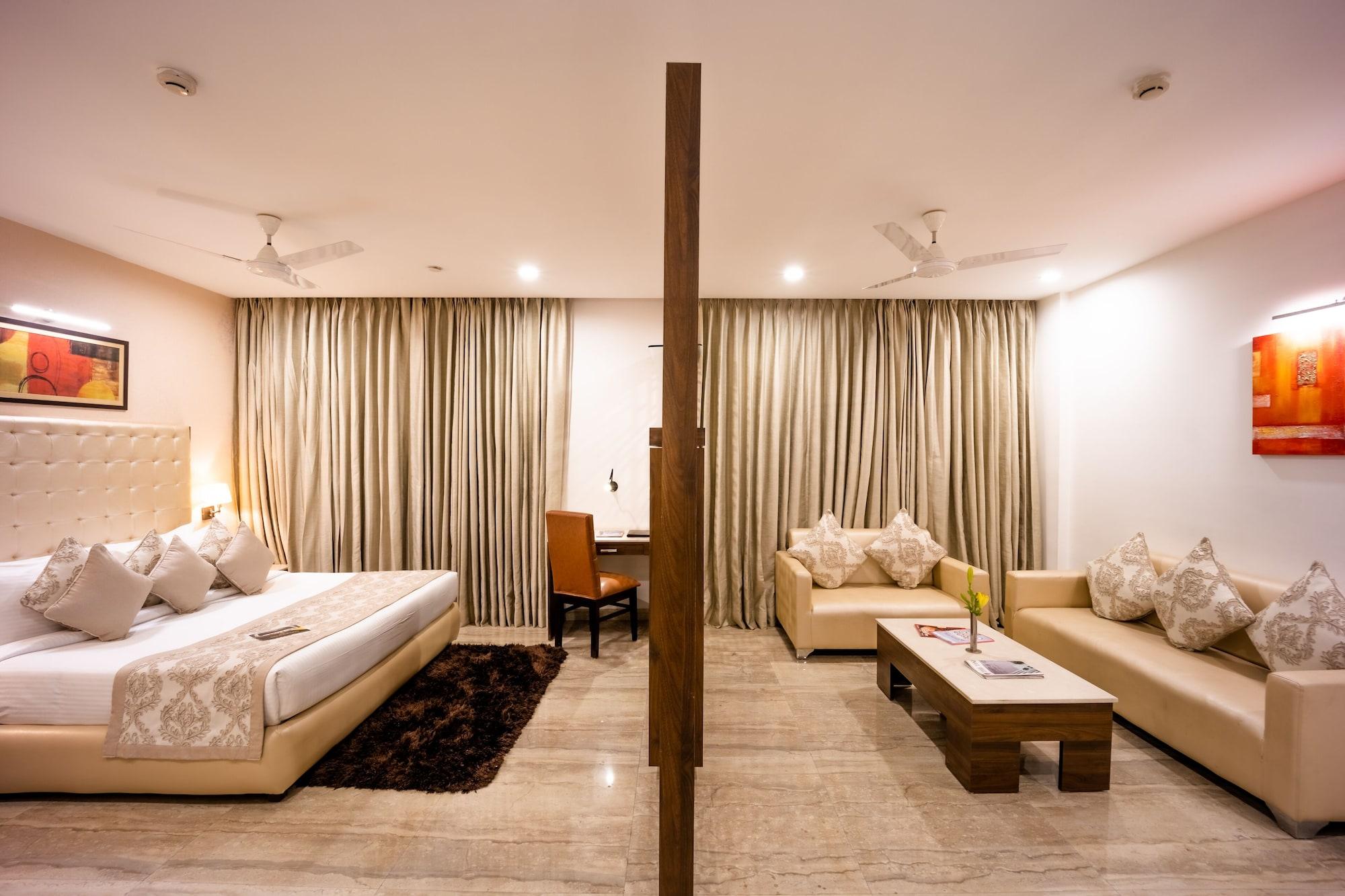 Hotel Shanti Palace Mahipalpur Új-Delhi Kültér fotó